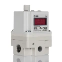 SMC Pneumatic Regulator G 1/4 Outlet Size, 0.005 MPa Minimum Operating Pressure, 50°C Maximum Operating Temperature ITV1000