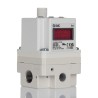 SMC Pneumatic Regulator G 1/4 Outlet Size, 0.005 MPa Minimum Operating Pressure, 50°C Maximum Operating Temperature ITV1000