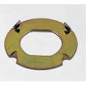 Euro-Locks a Lowe & Fletcher Group Company Steel Keyed Chrome Finish Camlock 7005201
