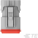Deutsch DEUTSCH DT Automotive Connector Male Grey Flange 3 Way Crimp Termination DT06-3S-TN31 / 1-2303816-2