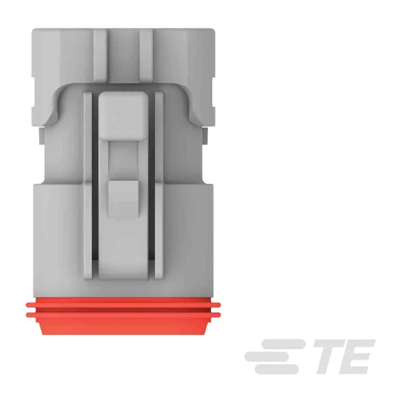 Deutsch DEUTSCH DT Automotive Connector Male Grey Flange 3 Way Crimp Termination DT06-3S-TN31 / 1-2303816-2