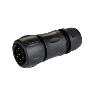 Souriau Sunbank by Eaton Circular Connector, 7 Contacts, Cable Mount, Socket, Male, IP68, IP69K, 320V, 16A UTS6JC147PSCR
