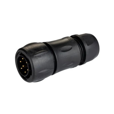 Souriau Sunbank by Eaton Circular Connector, 7 Contacts, Cable Mount, Socket, Male, IP68, IP69K, 320V, 16A UTS6JC147PSCR