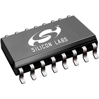 Skyworks Solutions Inc MOSFET Gate Driver 2 Drivers 5 Outputs 2.4A 30V SOIC 16-Pin Si8275ABD-IS1
