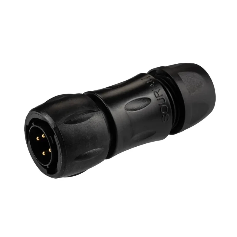 Souriau Sunbank by Eaton Circular Connector 4 Contacts Cable Standard Socket Male IP68 IP69K 320V 16A UTS6JC124PSCR