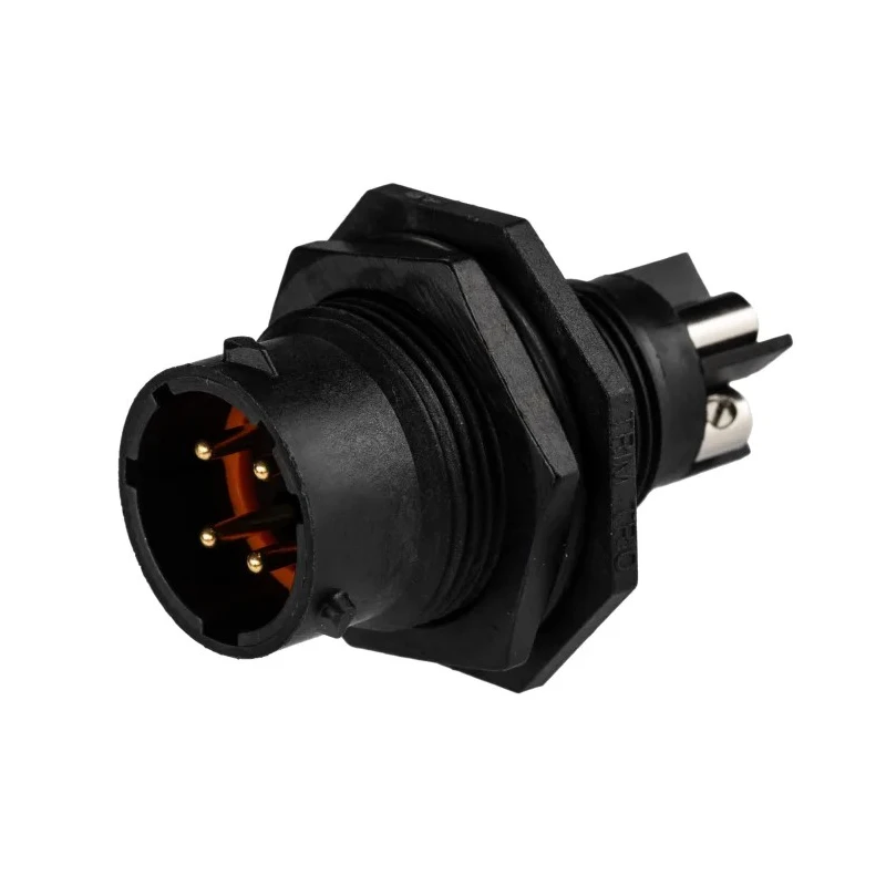 Souriau Sunbank by Eaton Circular Connector, 4 Contacts, Panel Mount, Standard Size, Plug, Male, IP68 IP69K UTS7124PSCR