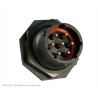 Souriau Sunbank by Eaton Circular Connector, 7 Contacts, Panel Mount, Standard Size, Plug, Male, IP68 IP69K UTS7147PSCR