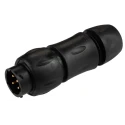 Souriau Sunbank by Eaton Circular Connector, 4 Contacts, In-Line Standard Connector, Plug Male, IP68 IP69K UTS1JC124PSCR