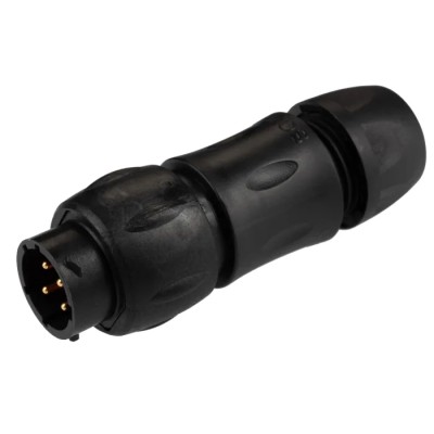 Souriau Sunbank by Eaton Circular Connector, 4 Contacts, In-Line Standard Connector, Plug Male, IP68 IP69K UTS1JC124PSCR