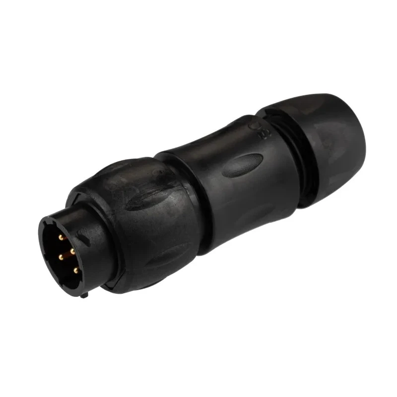 Souriau Sunbank by Eaton Circular Connector, 4 Contacts, In-Line Standard Connector, Plug Male, IP68 IP69K UTS1JC124PSCR
