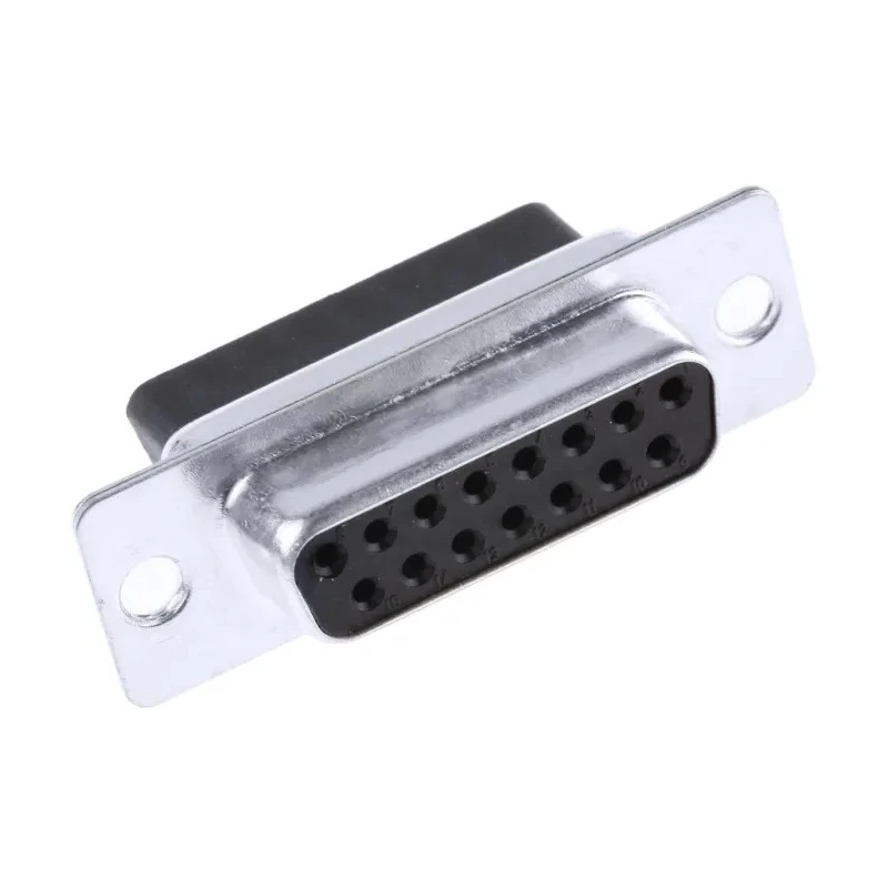 RS PRO 15 Way Straight Cable D-Sub Connector Female 15 Contacts 5A Current 470V Voltage RS PRO 481-106