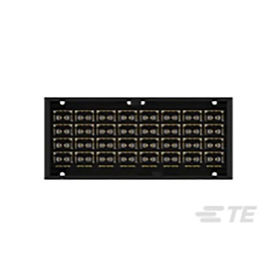 TE Connectivity STRADA Whisper Series Straight Through Hole PCB Header, 64 Contact, 3.9 mm Pitch, 4 Row, Shrouded 2187799-1