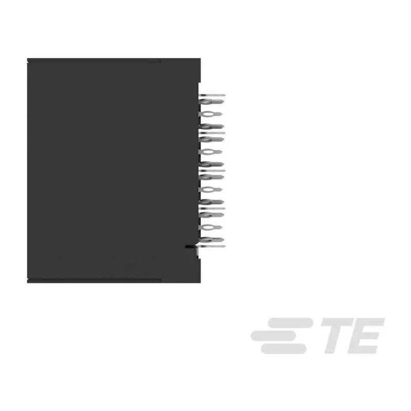 TE Connectivity STRADA Whisper Series Straight Through Hole PCB Header, 64 Contact, 3.9 mm Pitch, 4 Row, Shrouded 2187799-1