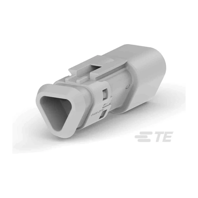 Deutsch Automotive Connector Female Grey Cable 3 Way Screw Termination DT04-3P-TE81 / 2-2303813-1