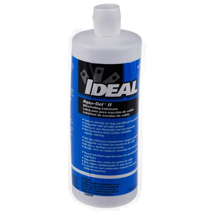 Ideal Aqua Gel II Multi Purpose Lubricant Polymer Gel 950 ml Bottle 31-378