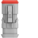 Deutsch Automotive Connector Male Grey Flange 3 Way Crimp Termination 3 Contacts 13A DT06-3S-TE81 / 2-2303816-1