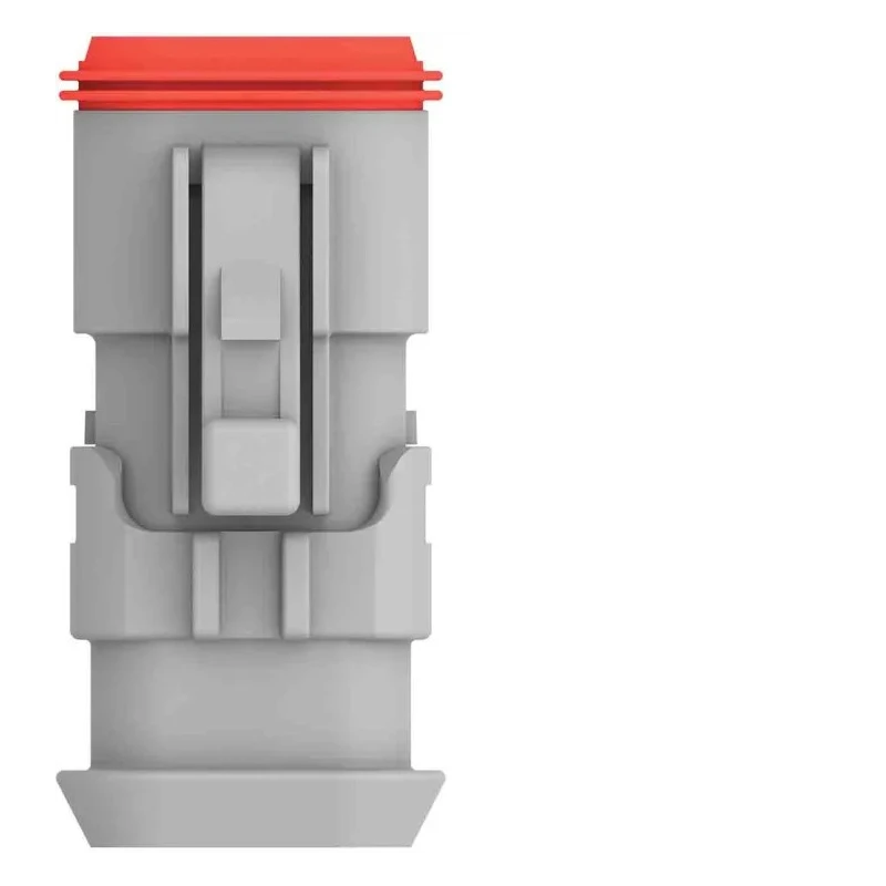 Deutsch Automotive Connector Male Grey Flange 3 Way Crimp Termination 3 Contacts 13A DT06-3S-TE81 / 2-2303816-1