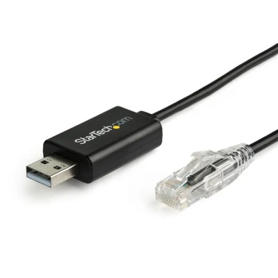 StarTech.com USB 2.0 Network Adapter 460.8kbps Network Speed 1.8 m Cable Length Black ICUSBROLLOVR