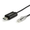 StarTech.com USB 2.0 Network Adapter 460.8kbps Network Speed 1.8 m Cable Length Black ICUSBROLLOVR