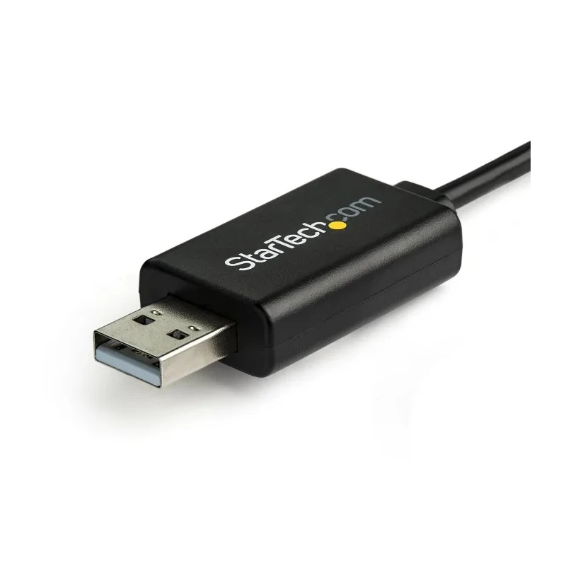 StarTech.com USB 2.0 Network Adapter 460.8kbps Network Speed 1.8 m Cable Length Black ICUSBROLLOVR
