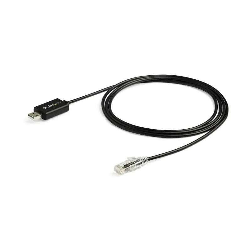 StarTech.com USB 2.0 Network Adapter 460.8kbps Network Speed 1.8 m Cable Length Black ICUSBROLLOVR
