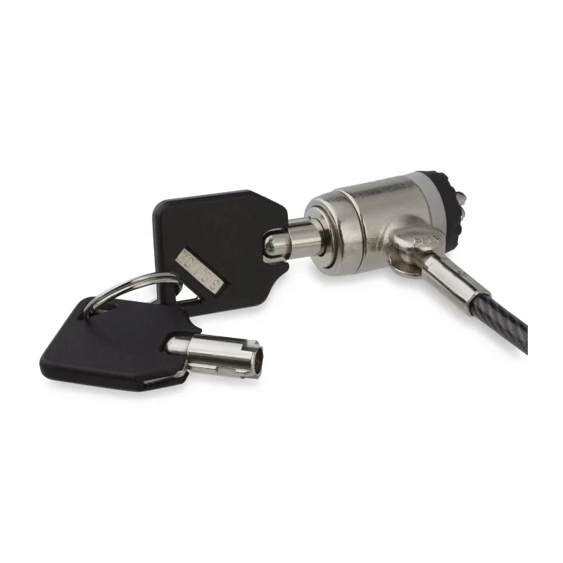 StarTech.com Laptop Lock Cable Lock 2m Cable Length 4.4mm Diameter for K-Slot Devices LTLOCKKEY