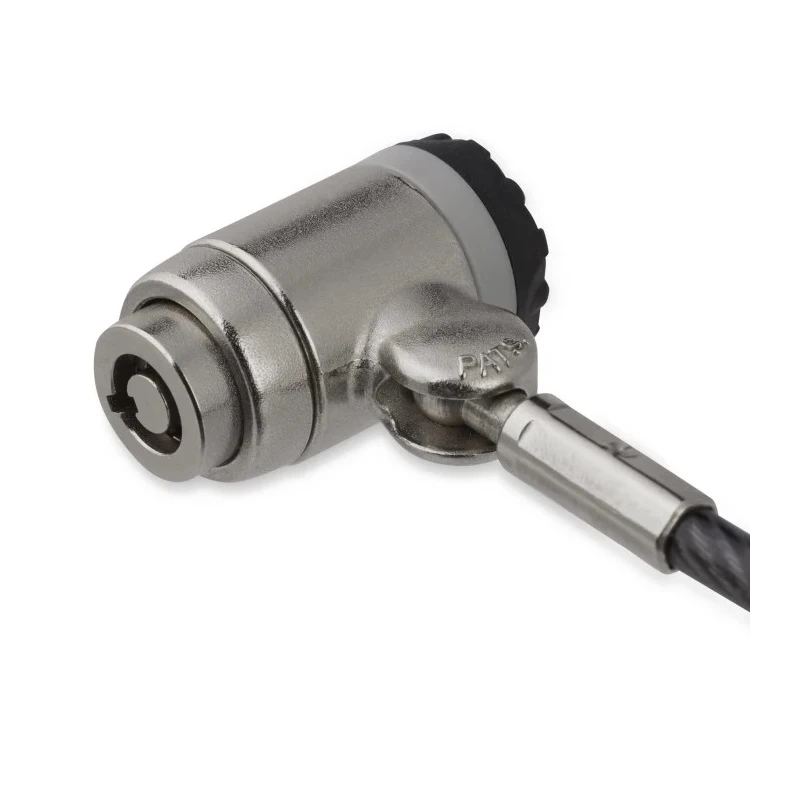 StarTech.com Laptop Lock Cable Lock 2m Cable Length 4.4mm Diameter for K-Slot Devices LTLOCKKEY
