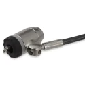 StarTech.com Laptop Lock Cable Lock 2m Cable Length 4.4mm Diameter for K-Slot Devices LTLOCKKEY