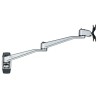 StarTech.com Silver Wall Mount Monitor Arm, Supports up to 14kg Load, VESA 75x75/100x100, Dimensions ARMWALLDSLP