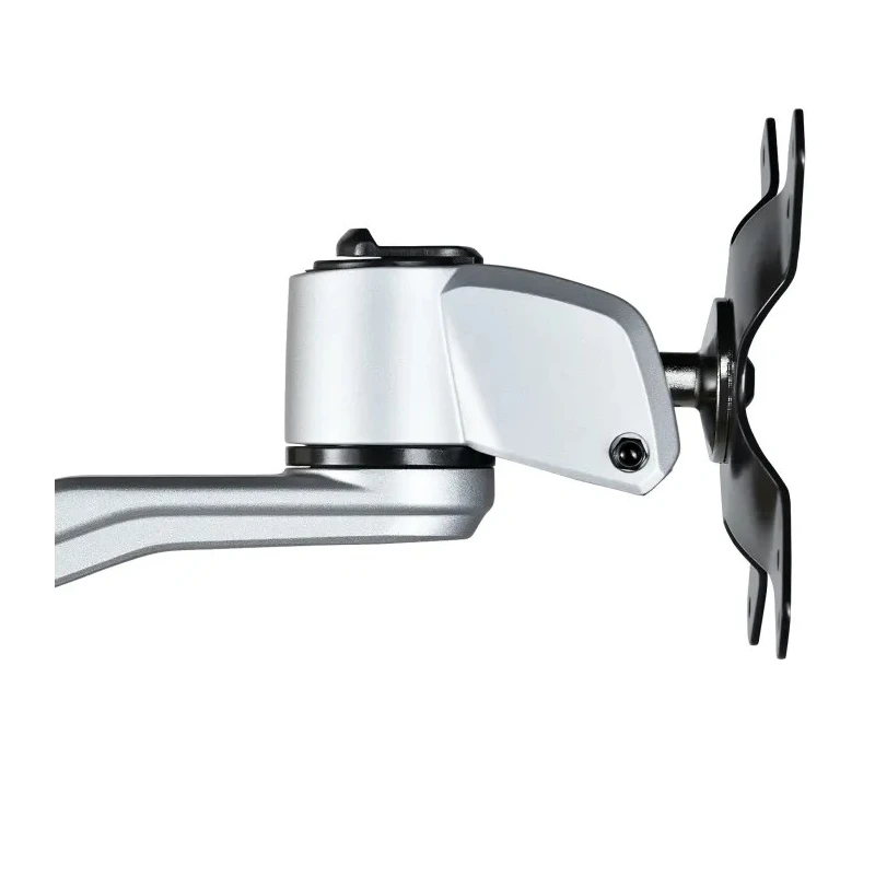 StarTech.com Silver Wall Mount Monitor Arm, Supports up to 14kg Load, VESA 75x75/100x100, Dimensions ARMWALLDSLP