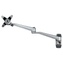StarTech.com Silver Wall Mount Monitor Arm, Supports up to 14kg Load, VESA 75x75/100x100, Dimensions ARMWALLDSLP