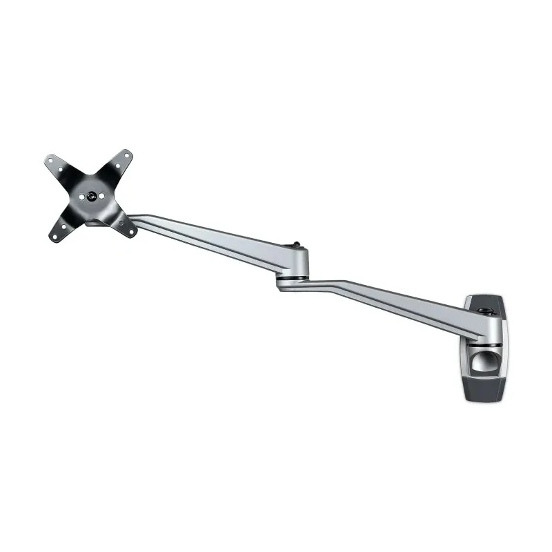 StarTech.com Silver Wall Mount Monitor Arm, Supports up to 14kg Load, VESA 75x75/100x100, Dimensions ARMWALLDSLP