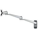 StarTech.com Silver Wall Mount Monitor Arm, Supports up to 14kg Load, VESA 75x75/100x100, Dimensions ARMWALLDSLP