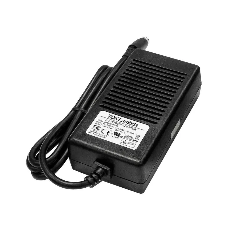 TDK-Lambda AC/DC Adapter C14 Plug 65 W 12V DC Output 5 A DTM-65PW-120-D