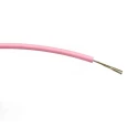 RS PRO Pink Hook Up Wire 24 AWG 7/0.2 mm Core Strands 100 m Polyvinyl Chloride 196-4218