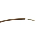 RS PRO Brown Hook Up Wire 24 AWG 7/0.2 mm Core Strands 500 m Polyvinyl Chloride Insulation 196-4226