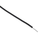 RS PRO Black Single Core PVC Insulated Hook Up Wire, 20 AWG, 16/0.2 mm Strands, 100 m Length, 1000V AC, Annealed 196-4253