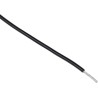 RS PRO Black Single Core PVC Insulated Hook Up Wire, 20 AWG, 16/0.2 mm Strands, 100 m Length, 1000V AC, Annealed 196-4253