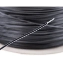 RS PRO Black Single Core PVC Insulated Hook Up Wire, 20 AWG, 16/0.2 mm Strands, 100 m Length, 1000V AC, Annealed 196-4253