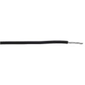 RS PRO Black Single Core PVC Insulated Hook Up Wire, 20 AWG, 16/0.2 mm Strands, 100 m Length, 1000V AC, Annealed 196-4253