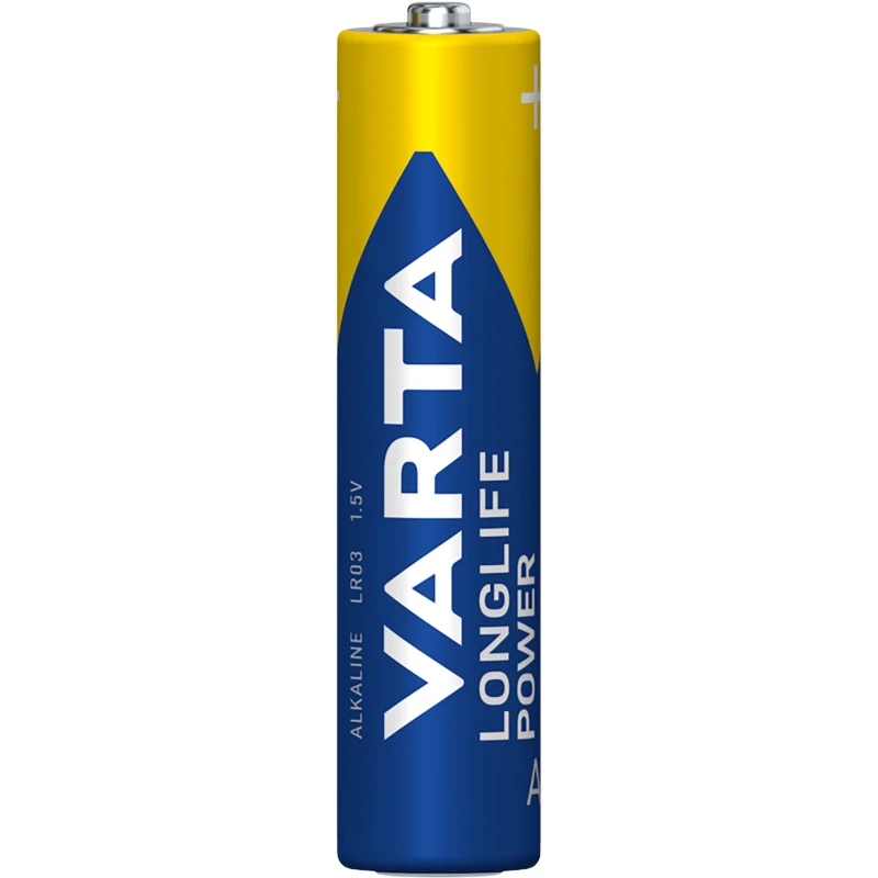 Varta LONGLIFE Power Alkaline AAA Battery 1.5 V 8 Pack AAA4+4 VARTA RS