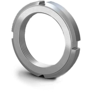 RS PRO Plain Stainless Steel Locknut M30 x 1.5 mm, 7 mm Width 196-4170