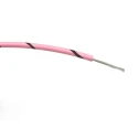 RS PRO Black Pink Hook Up Wire, 20 AWG, 16/0.2 mm Core Strands, 100 m Length, PVC Insulation 196-4283