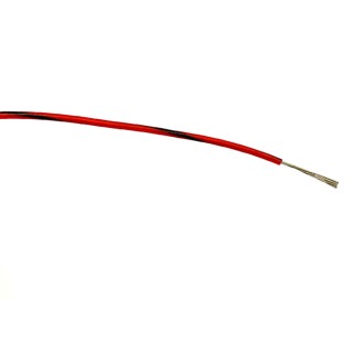 RS PRO Black and Red Hook Up Wire, 20 AWG, 16x0.2 mm Core Strands, 100 m Length, PVC Insulated, Tin Annealed Copper 196-4285