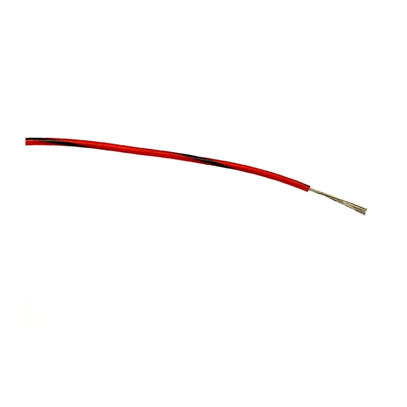RS PRO Black and Red Hook Up Wire, 20 AWG, 16x0.2 mm Core Strands, 100 m Length, PVC Insulated, Tin Annealed Copper 196-4285
