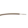 RS PRO Brown Hook Up Wire 18 AWG 24/0.2 mm Core Strands, 100 m, Polyvinyl Chloride Insulation 196-4312