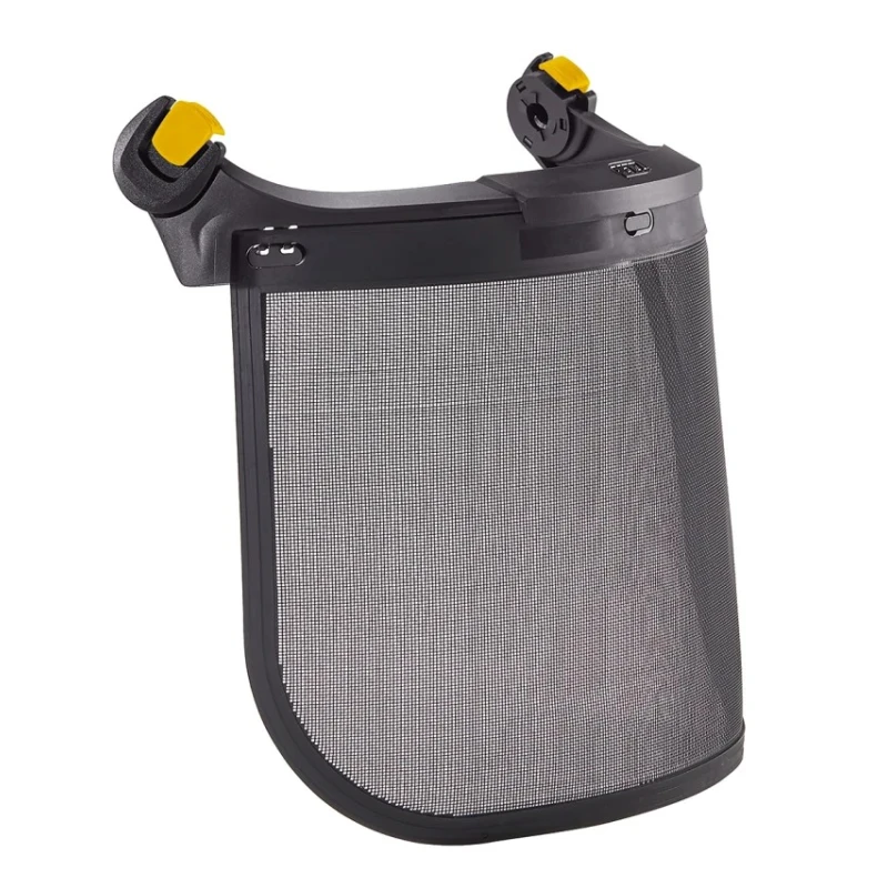 Petzl Full-Coverage Grey Steel Face Shield with Mesh Guard EN 1731 A021AA00
