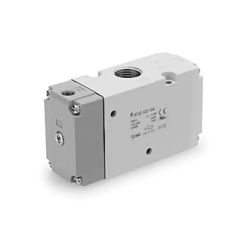 SMC Pneumatic Manual Control Valve VPA500 Series Rc 3/8, 3-Port 2-Position Aluminium Body Japan 