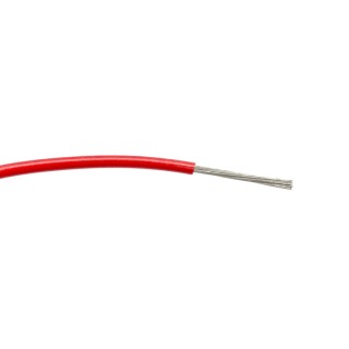 RS PRO Red Hook Up Wire 17 AWG 32/0.2 mm Core Strands, 100 m, Polyvinyl Chloride Insulation 196-4341