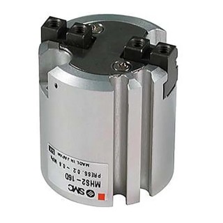 SMC Pneumatic 4 Finger Double Acting Parallel Gripper, MHS2-25D, 0.6 Mpa, Port Size M5, Japan MHS2-25D